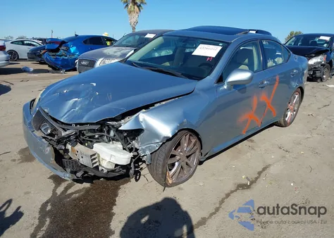 2008 Lexus Is 250 из США, поврежденный, VIN JTHBK262X82070031